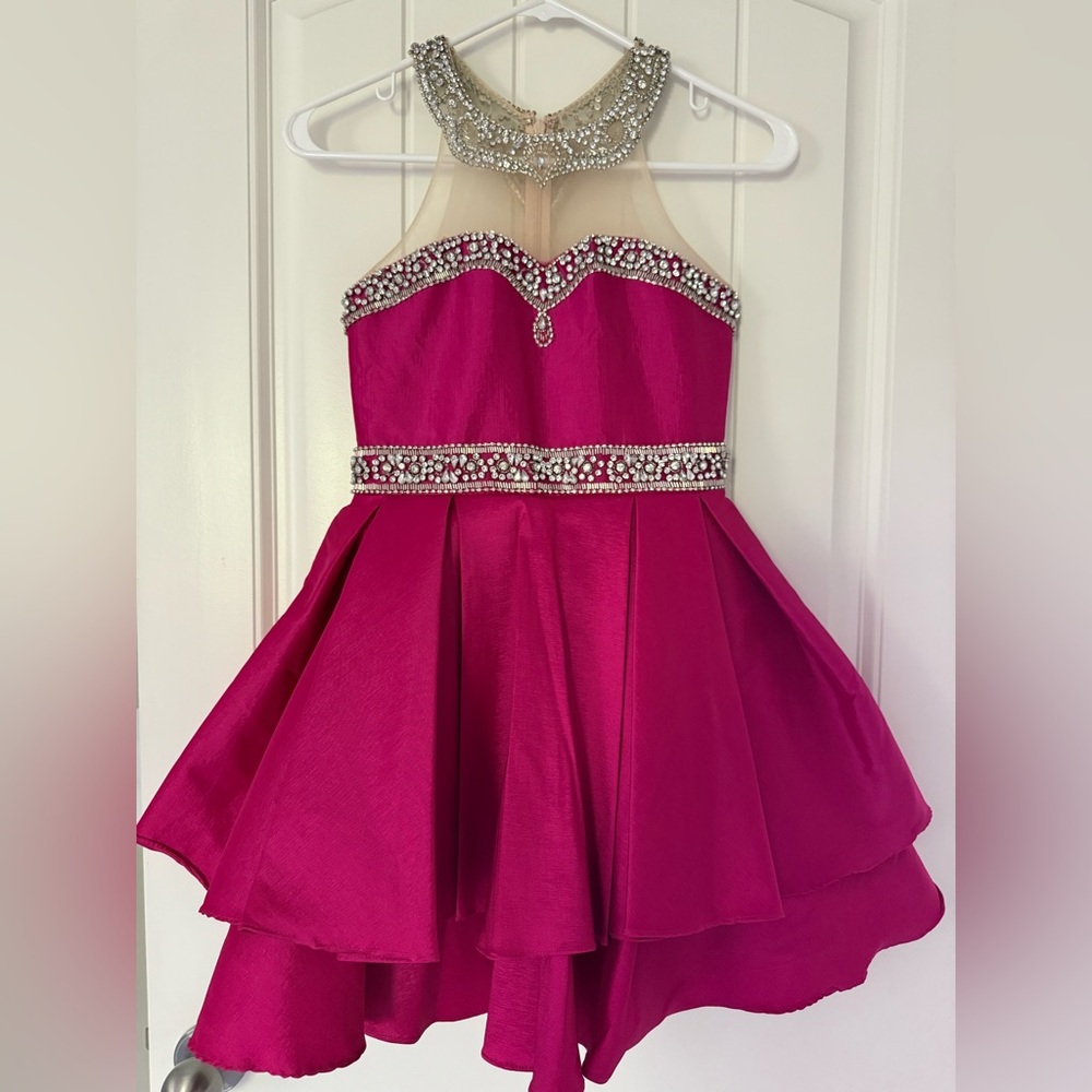 Stunning girls pageant cocktail dress